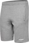 Hummel Damen Shorts HMLGO COTTON BERMUDA WOMAN, Grau Melange, 2XL, 203532-2006