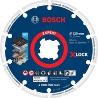 Bosch 1x EXPERT Diamond Metal Wheel X-LOCK Trennscheibe (f&uuml;r Gusseisen, Edelstahl,