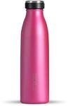 720&deg;DGREE Edelstahl Trinkflasche milkyBottle&rdquo; - 500ml - Perfekt f&uuml;r Kinder,