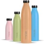 720&deg;DGREE Edelstahl Trinkflasche milkyBottle&rdquo; - 750ml - BPA-Frei, Auslaufsicher,