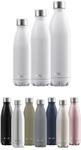 FLSK Trinkflasche I Premium Trinkflasche aus Edelstahl I 100% Auslaufsicher &