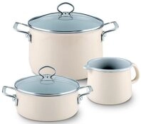 Riess, 0520-011, Starterset 3-teilig, AVORIO, Emaille, Made in &Ouml;sterreich, LBH: