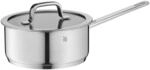 WMF Compact Cuisine Stielkasserolle 20cm, kleiner Topf mit Glasdeckel, Kochtopf klein