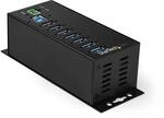 StarTech.com USB 3.0 Hub (7-Port, Din-Rail, Industrielle Anwendung, externes