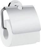 hansgrohe Logis Universal Toilettenpapierhalter (Badzubeh&ouml;r mit Abdeckung) Chrom