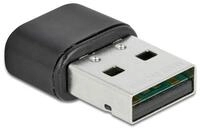 DeLOCK 4.2 und Dualband WLAN ac/a/b/g/n 433 Mbps USB Adapter, 61000