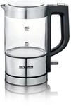 SEVERIN Mini Glas Wasserkocher 0,5 L, leistungsstark und kompakt in hochwertigem