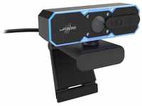 Hama Streaming Webcam „Rec 600 HD,schwarz, HD-Qualität, 720p bei 60fps,...