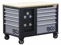 BGS 4199 | Werkstattwagen | 2 x 5 Schubladen | 1 Schrank | leer | abschließbar 