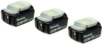 3x Makita BL 1830 B 18V - 3 Ah / 3000 mAh Li-Ion Akku mit LED Anzeige -...