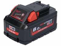 Batterie M18 HB8 18V 8AH High -Output Red Lithium Milwaukee - 4932471070