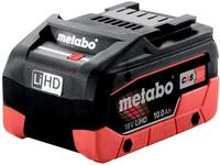 metabo LiHD Akkupack - 18 V / 10.0 Ah - Hochleistungs-Batterie f&uuml;r Lange Laufzeiten,