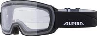 ALPINA NAKISKA Skibrille, black matt clear, One Size
