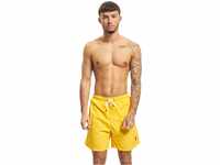 Urban Classics Herren Badehose Block Swim Shorts chrome yellow S