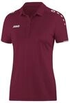 JAKO Damen Poloshirt Classico, Maroon, 42