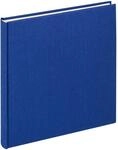 walther design Fotoalbum blau 26 x 25 cm Leinen, Cloth FA-505-L