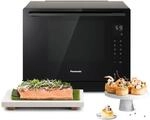 Panasonic NN-CS88LBEPG | 4-in-1-Kombi-Dampfofen, 31 l, Inverter, Drehheizung auf