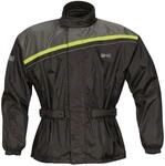 GERMAS 933.05-50-M Motorrad Regenjacke DOUGLAS, Schwarz/Fluogelb, Gr. M