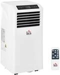 HOMCOM Mobile Klimaanlage, 9K BTU 3-in-1 Klimager&auml;t - K&uuml;hlen, Entfeuchtung und
