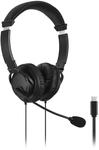 Kensington Hi-Fi USB-C Kopfh&ouml;rer mit Mikrofon (K97457WW), schwarz