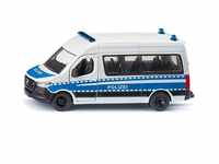 siku 2305, Mercedes-Benz Sprinter Bundespolizei, 1:50, Metall/Kunststoff, Weiß/Blau,