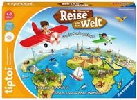 Ravensburger tiptoi Spiel 00117 Unsere Reise um die Welt - Lernspiel ab 4 Jahren,