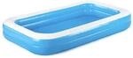Bestway 1026034XXX20 54150 Family Pool, Planschbecken f&uuml;r Kinder, aufblasbar, blau,