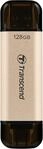 Transcend Jetflash 930C 128GB Dual USB Stick, Gold |USB-A & USB-C |Bis zu