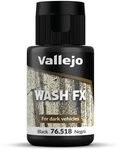 AV Acrylicos Vallejo: Vallejo Model Wash 76518 Black Wash (35ml)
