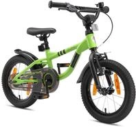 L&ouml;wenrad Kinderfahrrad f&uuml;r Jungen und M&auml;dchen ab 3-4 Jahre | 14 Zoll Kinderrad mit