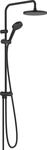 hansgrohe Vernis Blend - Duschsystem ohne Armatur, Regendusche (205 mm) mit