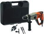 Black+Decker SDS-plus Kombihammer BEHS02K (800 Watt, 2,2 Joule, f&uuml;r effektives