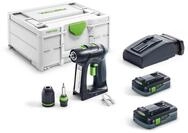 Festool Akku-Bohrschrauber C 18 HPC 4,0 I-Plus Set im Systainer | 18 V, 2x