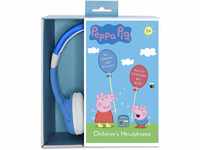 OTL Technologies PP0777 Peppa Pig Rocket George Kids Wired Headphones Blue for Ages