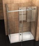 Aloni Duschkabine 80x120x195 mit Schiebet&uuml;ren - Duschabtrennung mit...