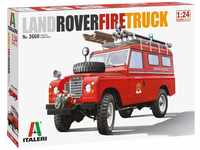 ITALERI 3660S - 1:24 Land Rover Fire Truck , Modellbau, Bausatz, Standmodellbau,