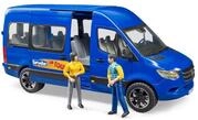 bruder 02670 - MB Sprinter Transfer mit Fahrer & Fahrgast - 1:16 Fahrzeug, Bus,