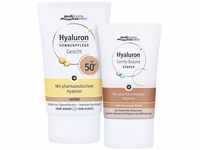 Medipharma Cosmetics, Hyaluron Sonnenpflege Gesicht Creme Lsf 50+ Getönt 100 G