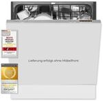 Exquisit Geschirrsp&uuml;ler EGSP6012-E-030E Silber | Sp&uuml;lmaschine 60 cm...