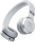 JBL Live 460 NC kabelloser On-Ear Bluetooth-Kopfh&ouml;rer - Wei&szlig; &ndash; Mit