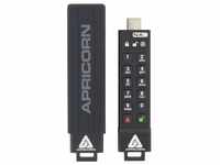 Apricorn Aegis Secure Key 3 NXC 256-Bit Hardware-verschlüsselter USB 3.2 Typ C
