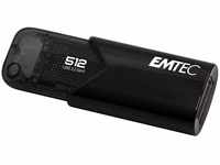 Emtec B110 Click Easy 3.2 512GB USB Type-A 3.2 Gen 2 (3.1 Gen 2) schwarz