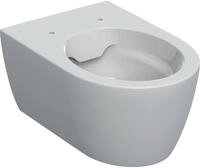 Geberit iCon Wand-WC Tiefsp&uuml;ler, sp&uuml;lrandlos, geschlossene Form, 6l, 501661,