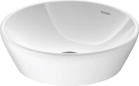 Duravit D-Neo Aufsatzbecken, 400x400 mm, ohne Hahnloch, ohne &Uuml;berlauf, wei&szlig;