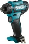Makita Akku-Bohrschrauber Acum Li-Ion 10.8V CXT 4.0Ah/ ohne Batterie/ DF033DZ, Blau