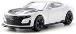 Siku 1538, Chevrolet Camaro, Metall/Kunststoff, Wei&szlig;, Motorhaube zum &Ouml;ffnen,