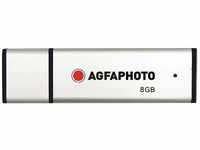 AgfaPhoto 8GB Speicherstick USB 2.0 Silber