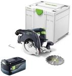 Festool Akku-Handkreiss&auml;ge HKC 55 EB-Basic-5,0 (mit Akkupack, Kreiss&auml;geblatt,