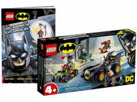 LEGO 76180 DC Batman vs. Joker: Verfolgungsjagd im Batmobil, Set mit Autos und