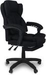 TRISENS B&uuml;rostuhl, ergonomischer Schreibtischstuhl Stoff Chefsessel mit gepolsterten